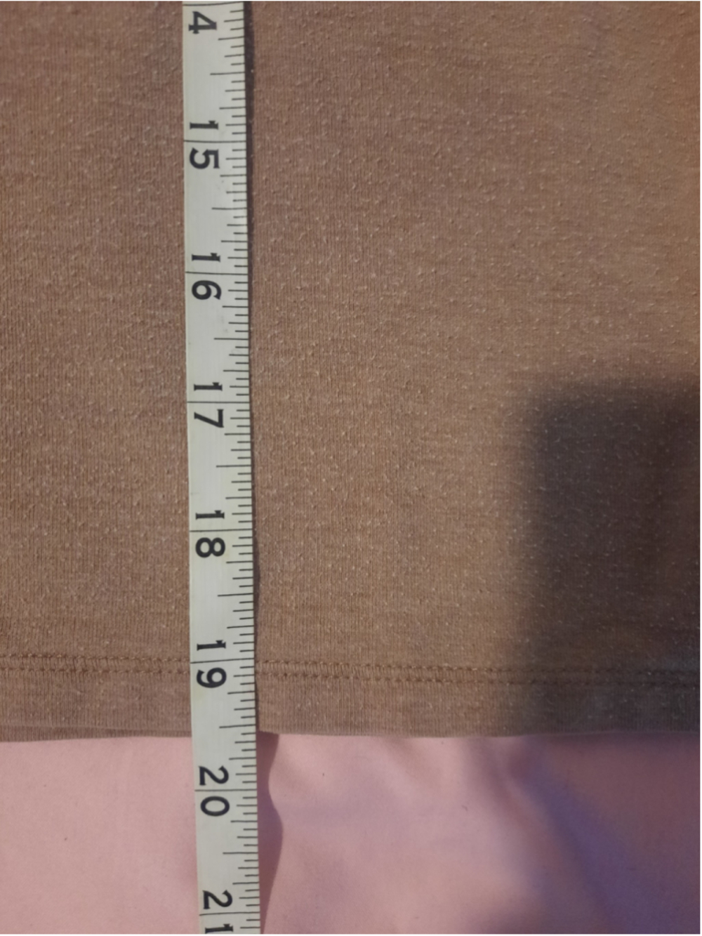 Women's Babaton Long Sleeve Tee M Brown - Picture 4 of 6